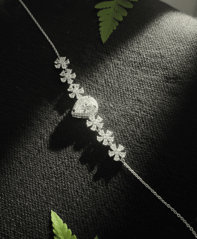 Diamond Petal Bracelet